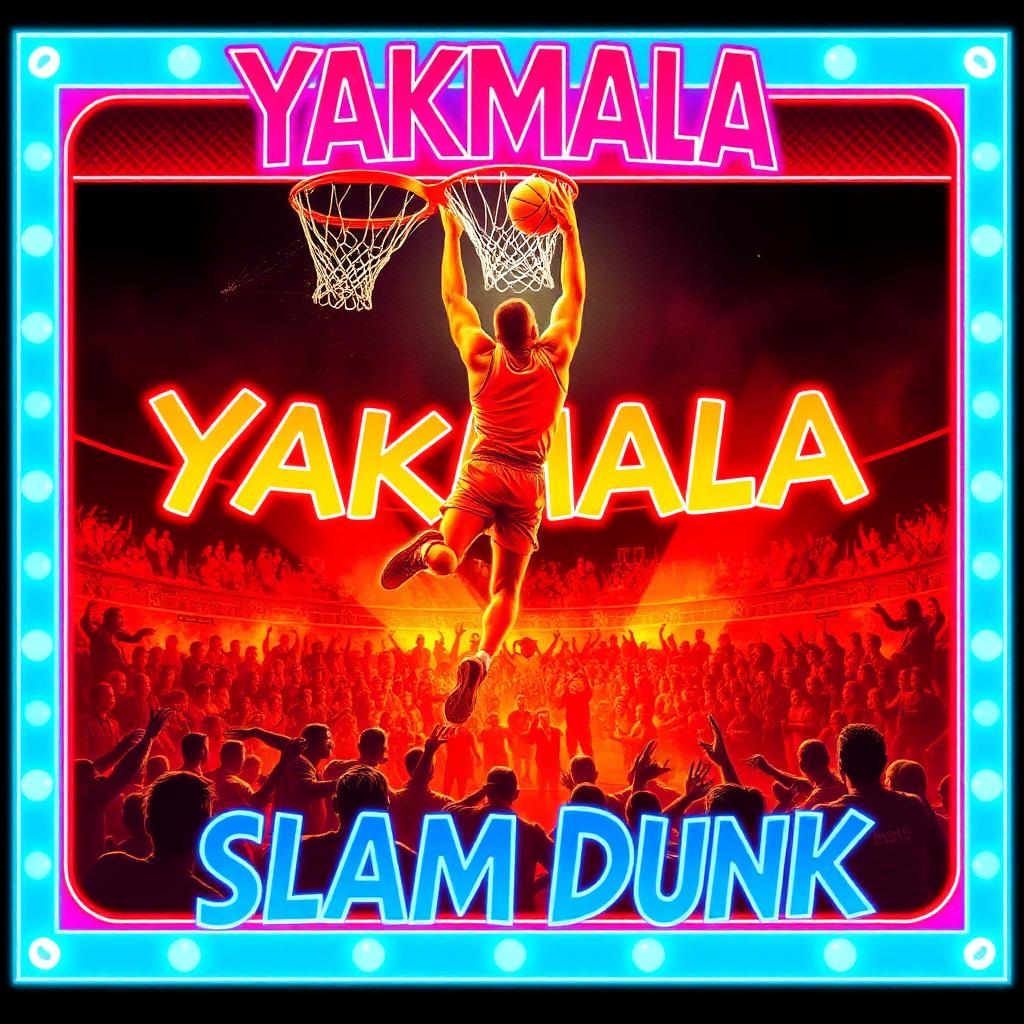 YAKMALA! Slam Dunk arcade cabinet art